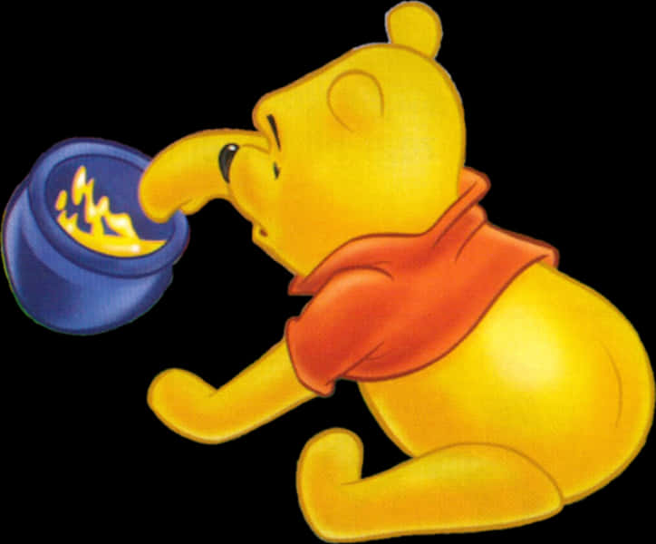 Winnie The Pooh Honey Pot Flame PNG
