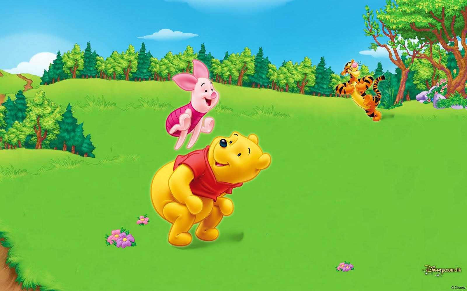 Winnie The Pooh Iphone Backdrop Background