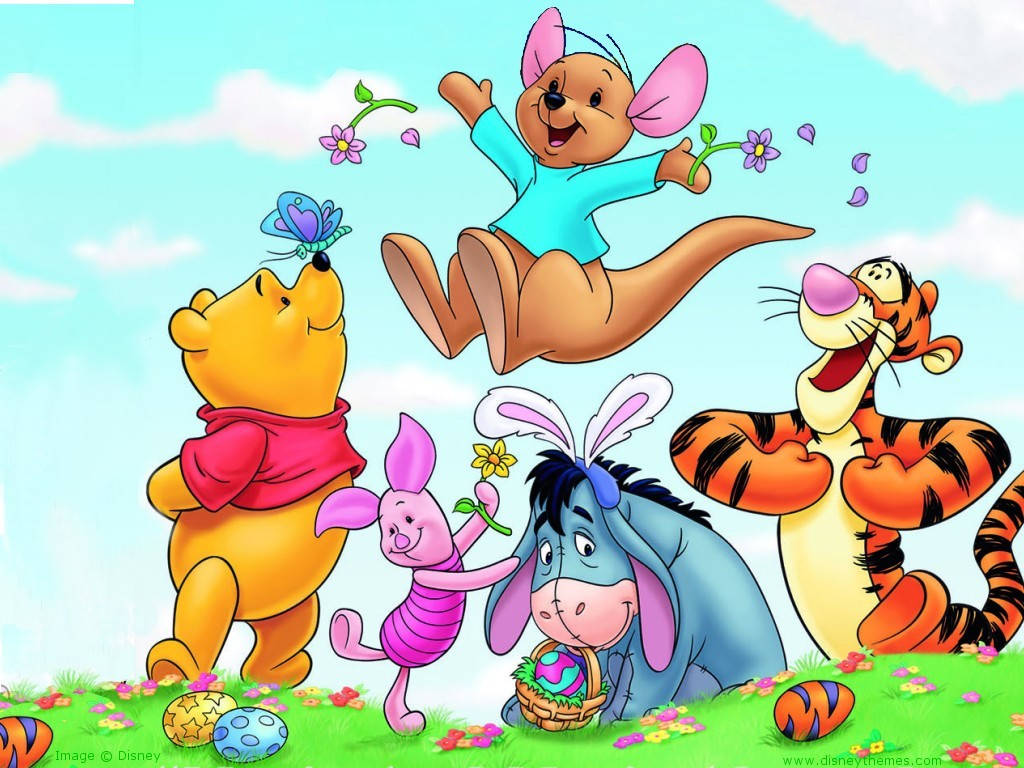 Winnie The Pooh Iphone Theme Art Background