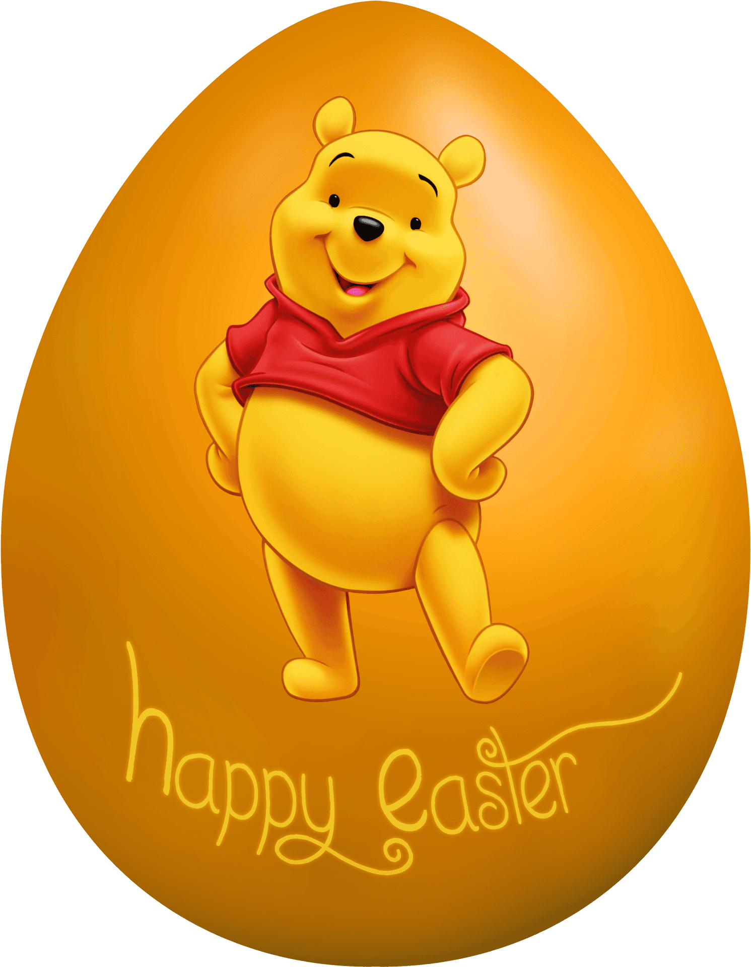 Winniethe Pooh Easter Egg PNG