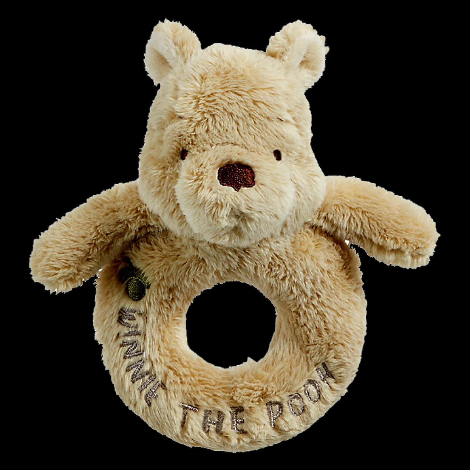 Winniethe Pooh Plush Ring Toy PNG