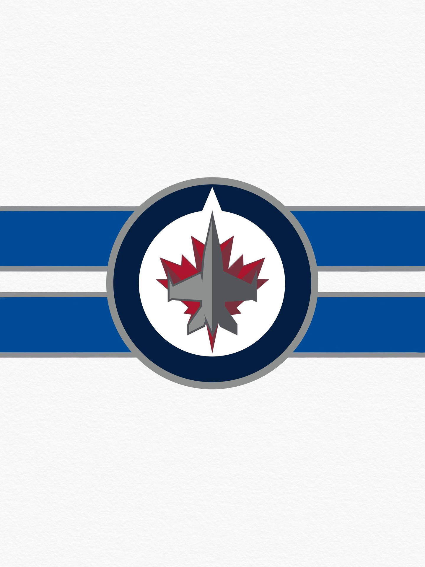 Winnipeg Jets Digital Logo Wallpaper