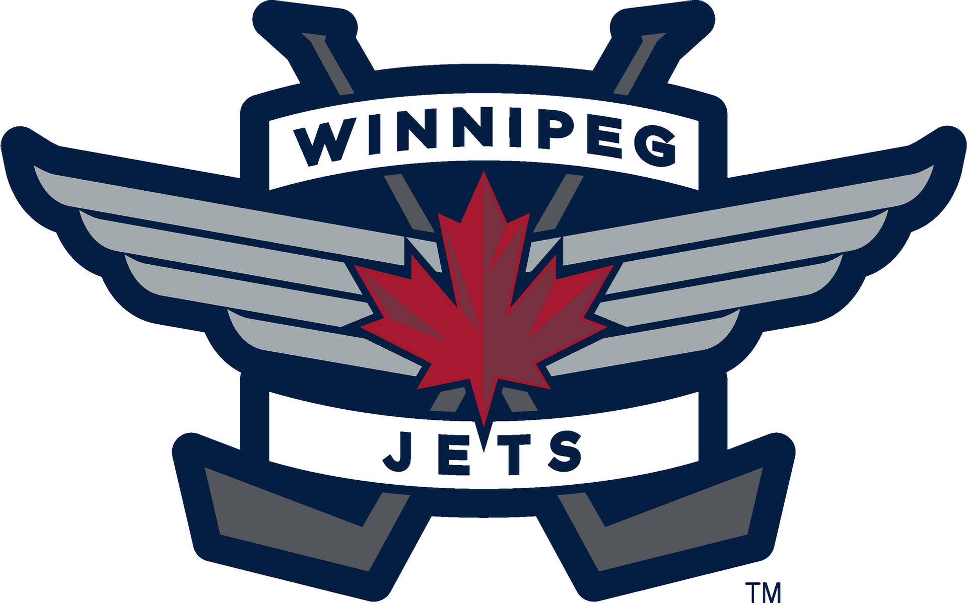 Winnipeg Jets Hockey Stick Logo Wallpaper