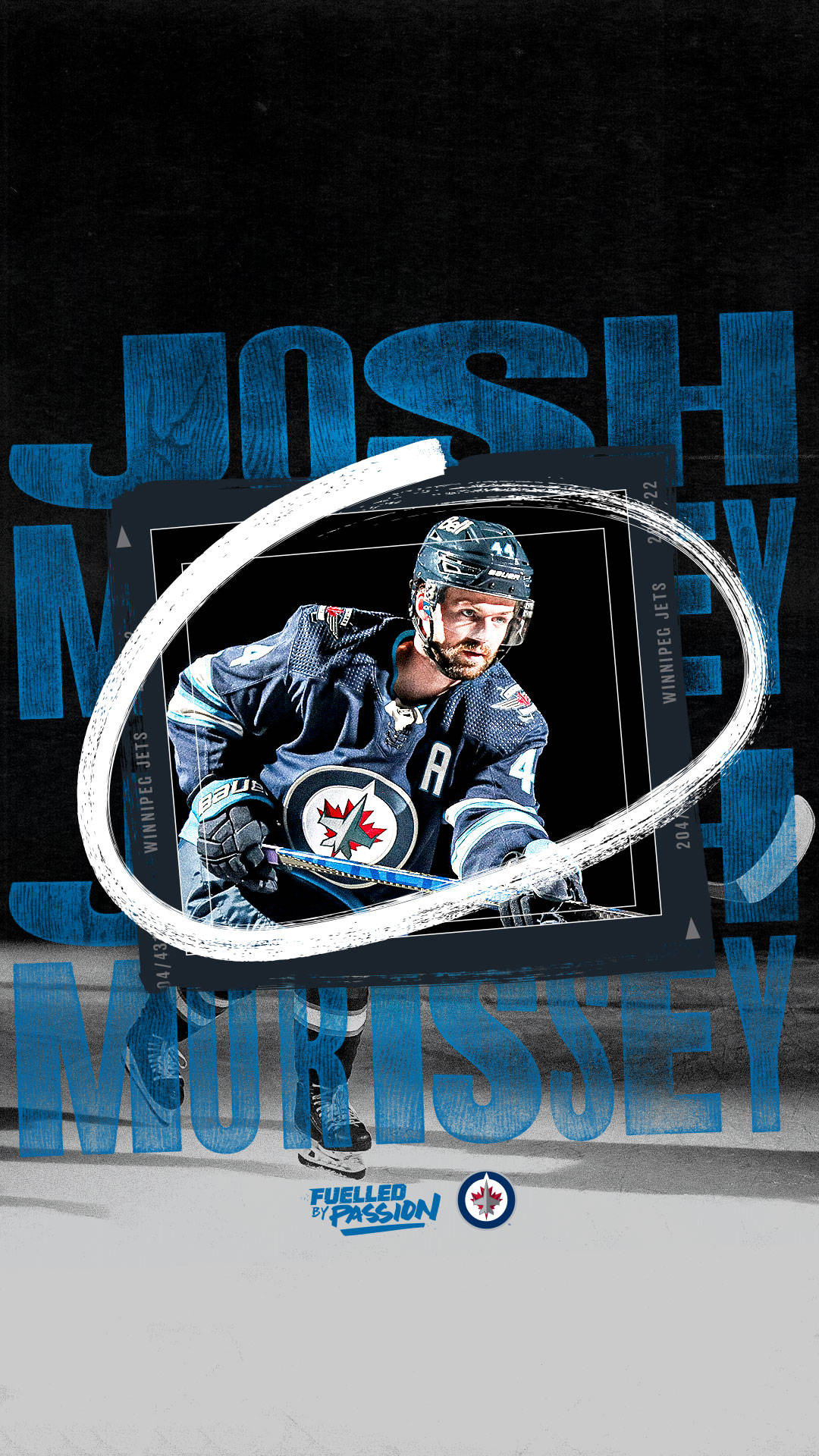 Winnipeg Jets Josh Morrissey Poster Wallpaper