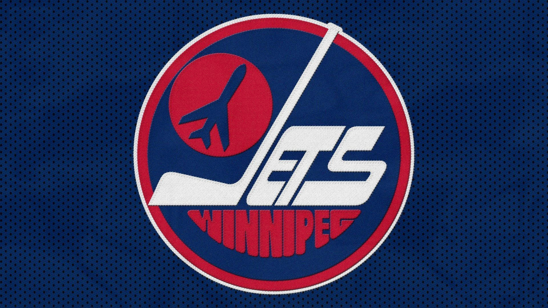 Winnipeg Jets Patch Logo Wallpaper