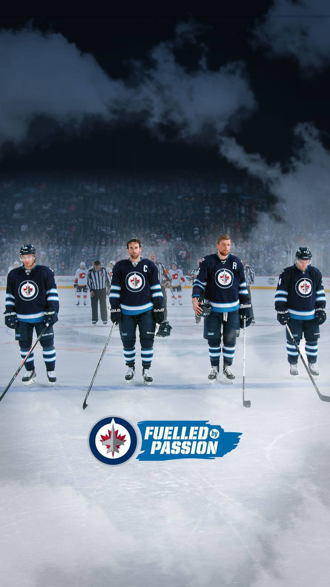 Winnipeg Jets Star Players Wallpaper