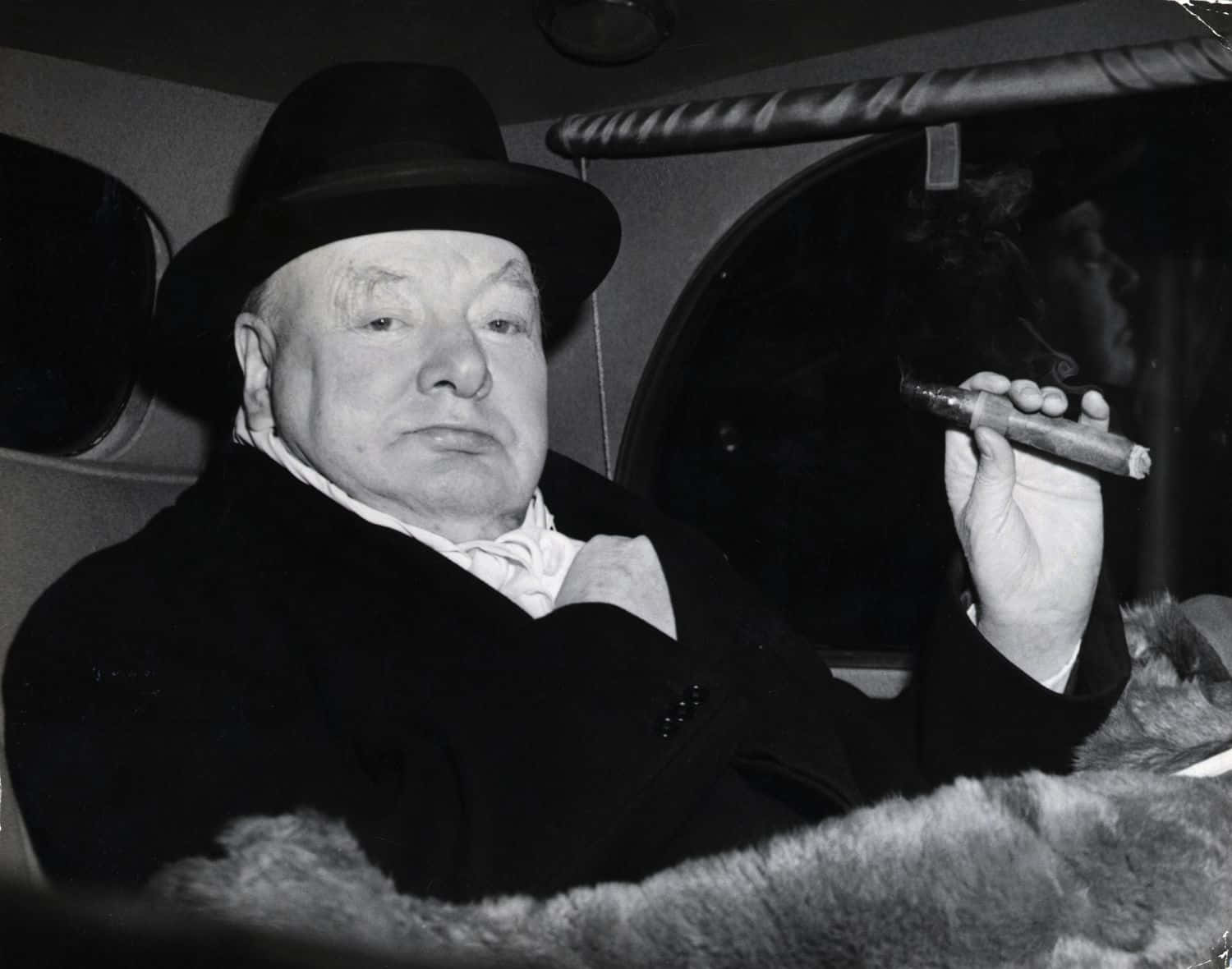 Winston Churchill Representing Britain in WWII