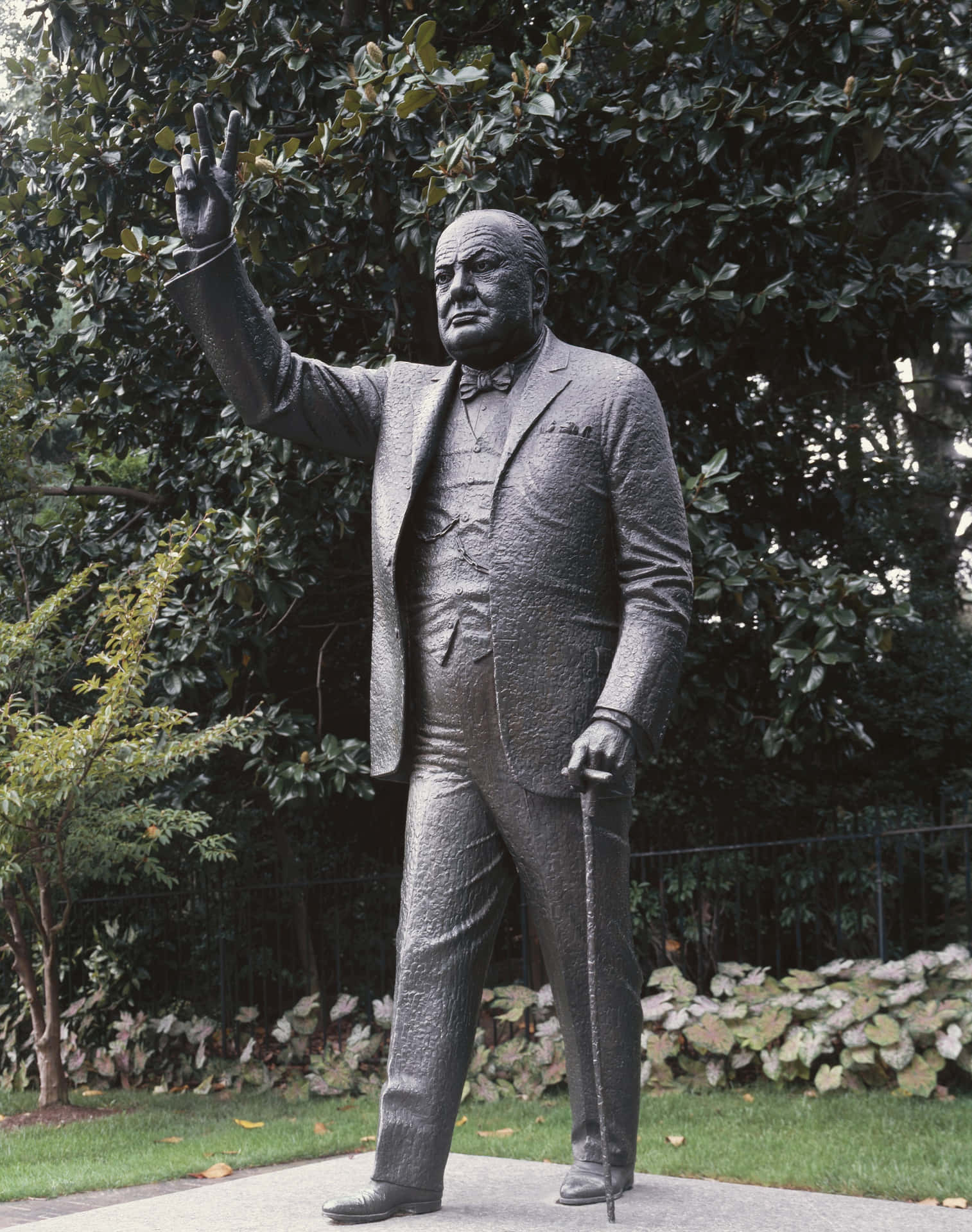 A Statue Of A Man