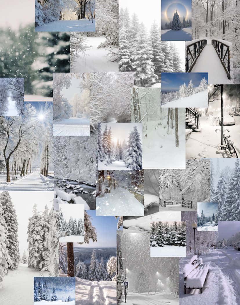 Get cozy with these wintry vibes. Wallpaper
