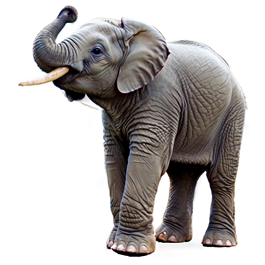 Winter Baby Elephant Png Xxu PNG