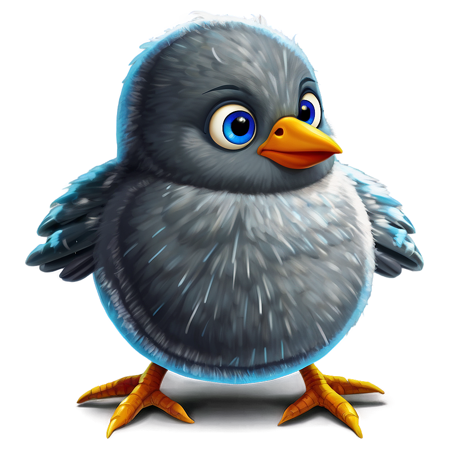 Winter Cartoon Bird Png 44 PNG