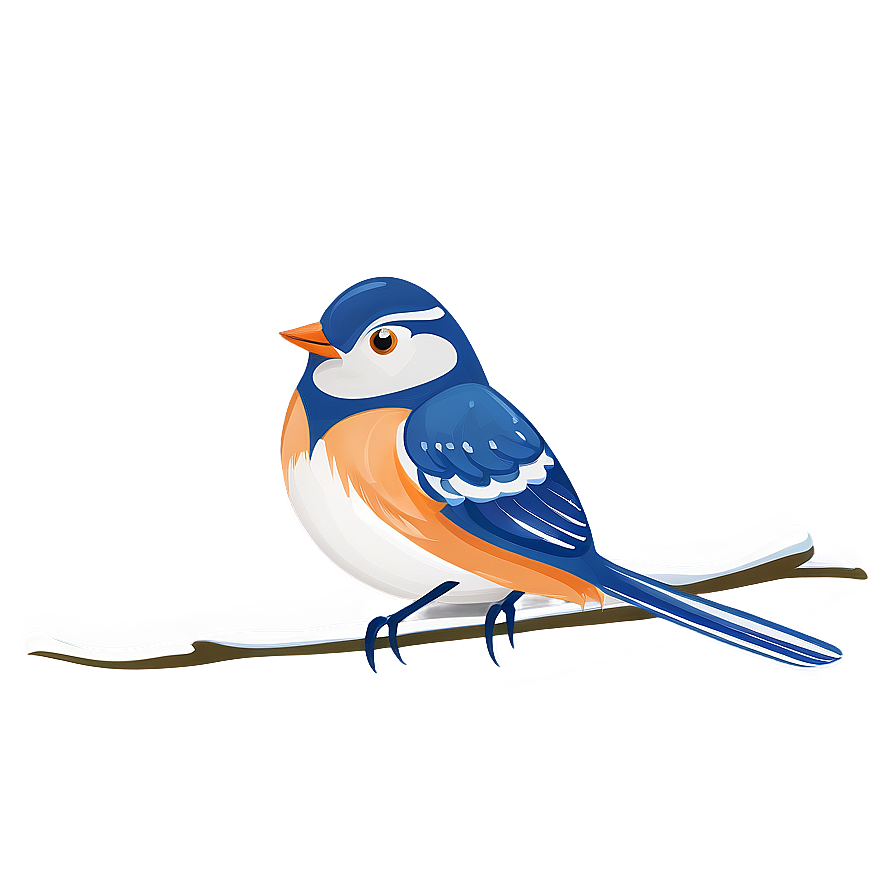 Winter Cartoon Bird Png 64 PNG