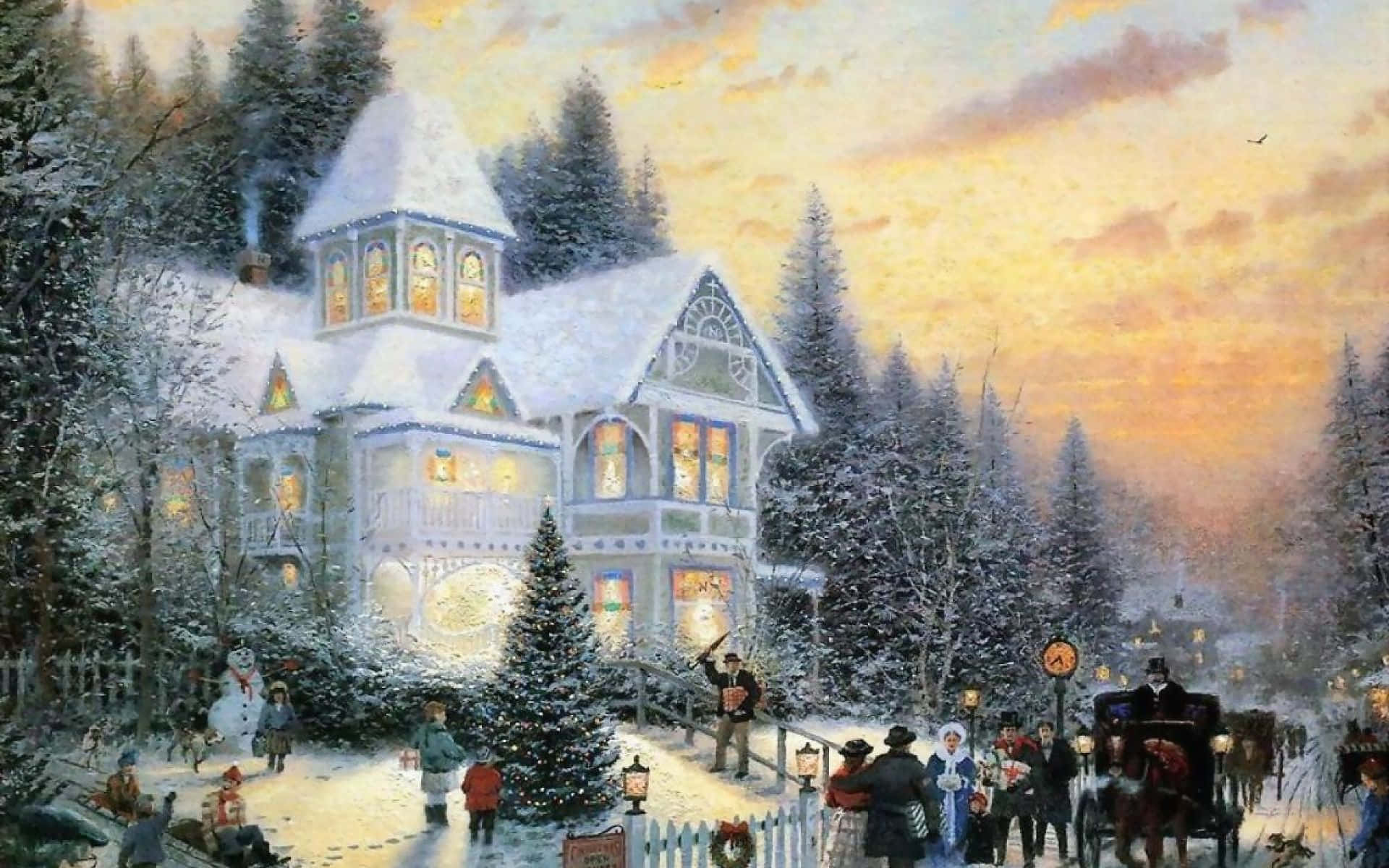 "A Winter Wonderland" Wallpaper