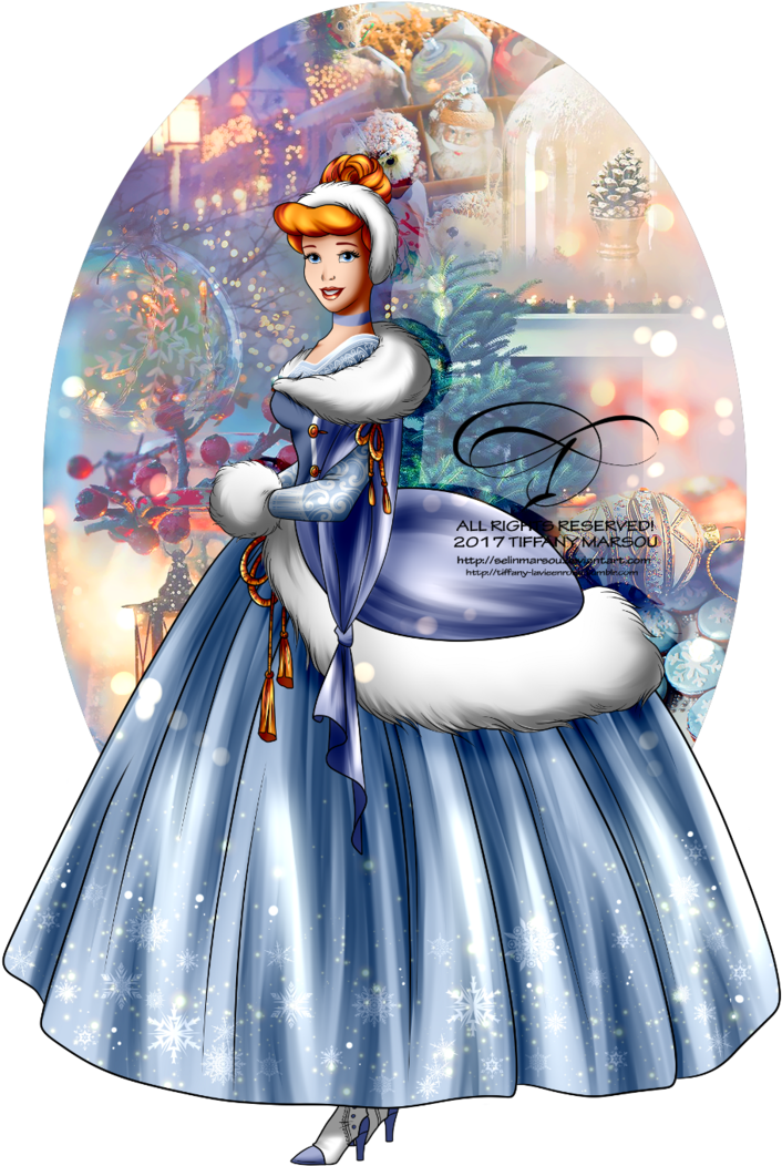 Winter Cinderella Illustration.png PNG