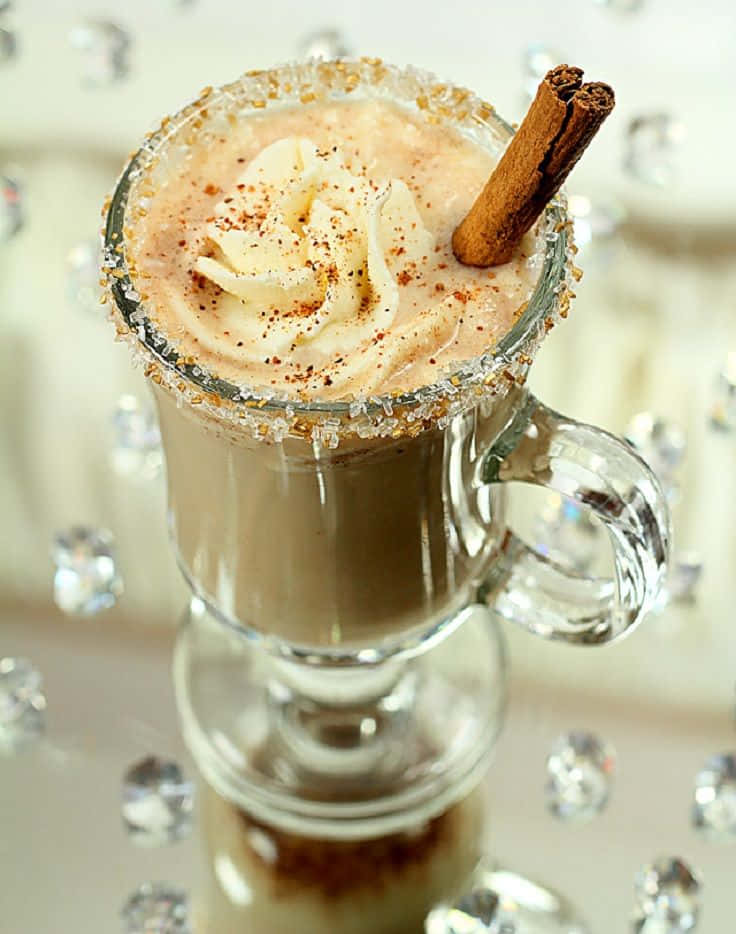 Warm up with delicious winter drinks Wallpaper