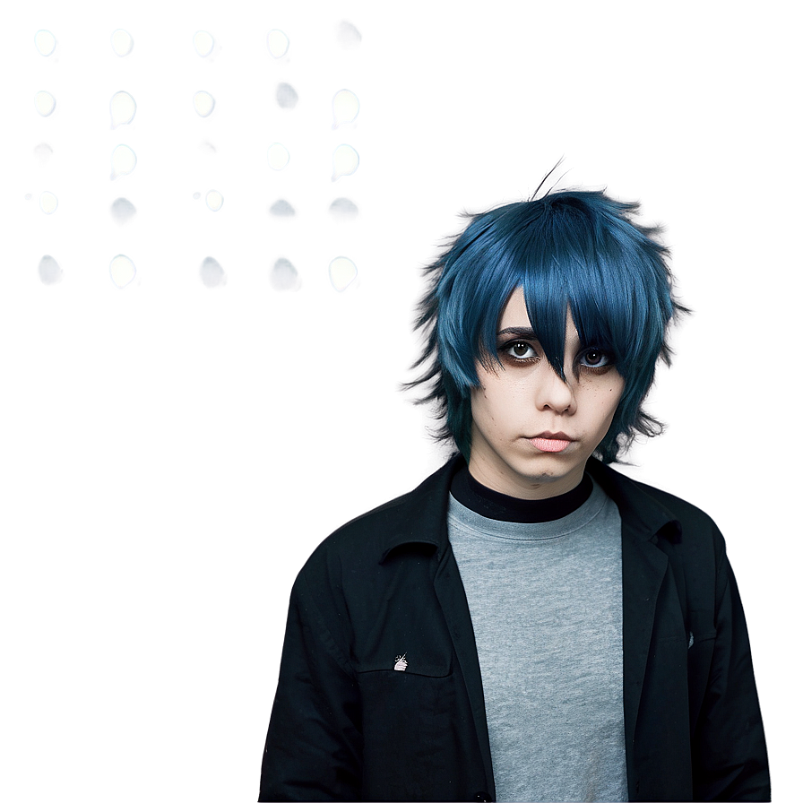 Download Winter Emo Hairstyle Png 05252024 | Wallpapers.com