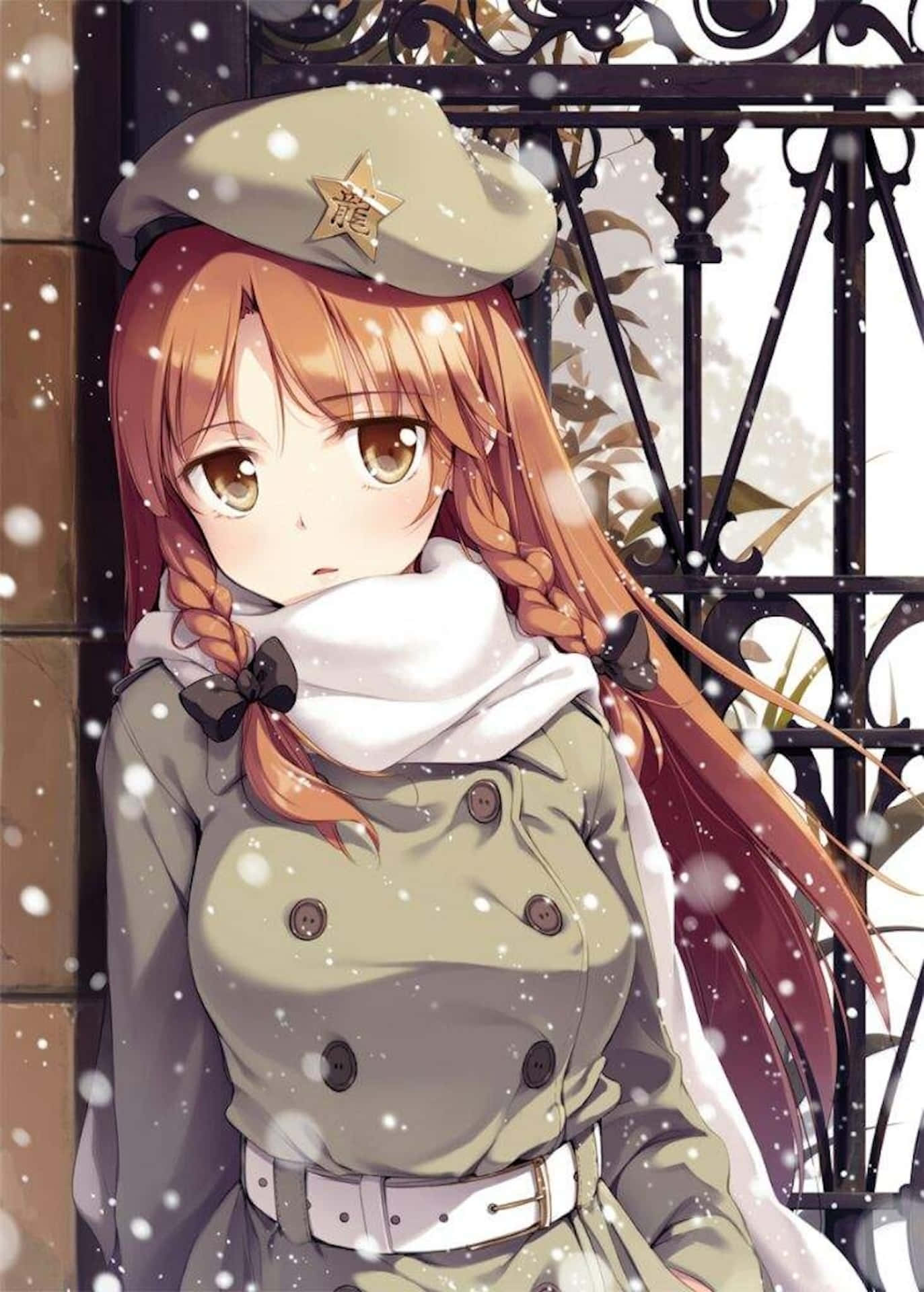 Winter_ Guardian_ Anime_ Style Wallpaper