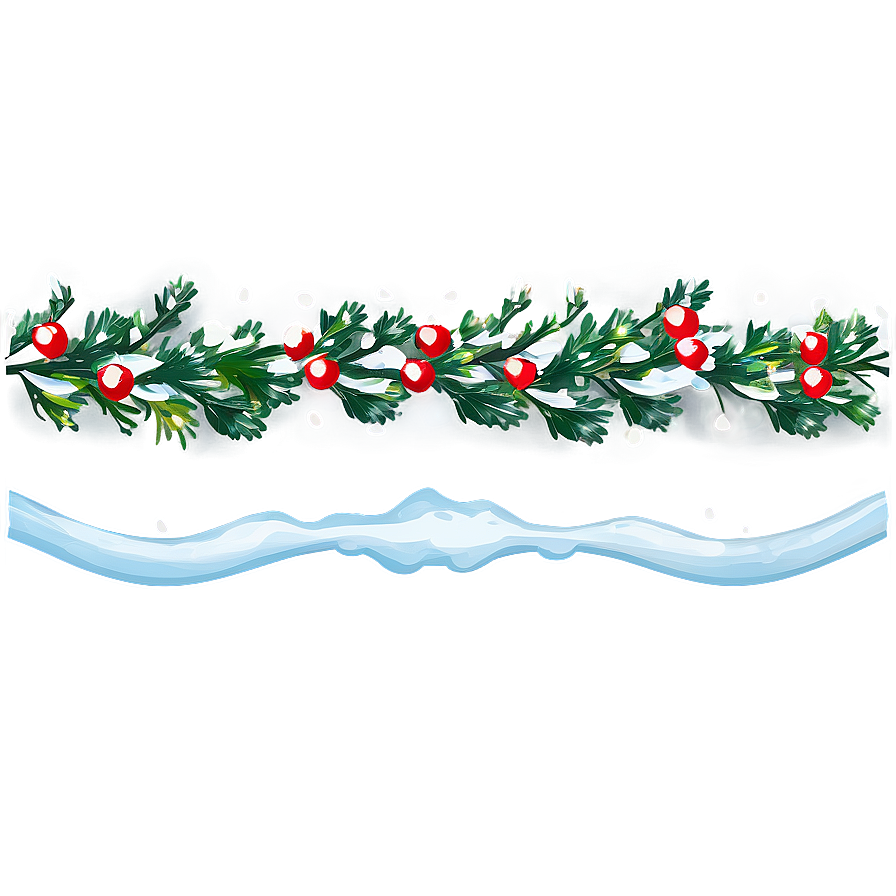 Winter Holiday Border Png 54 PNG