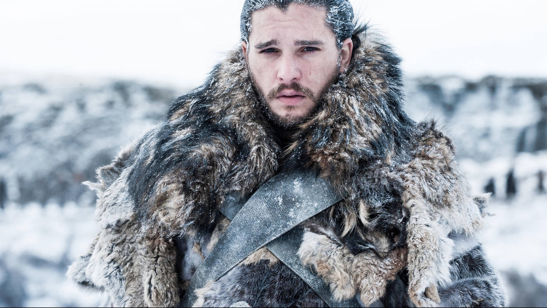 Winter Jon Snow Game Of Thrones Wallpaper