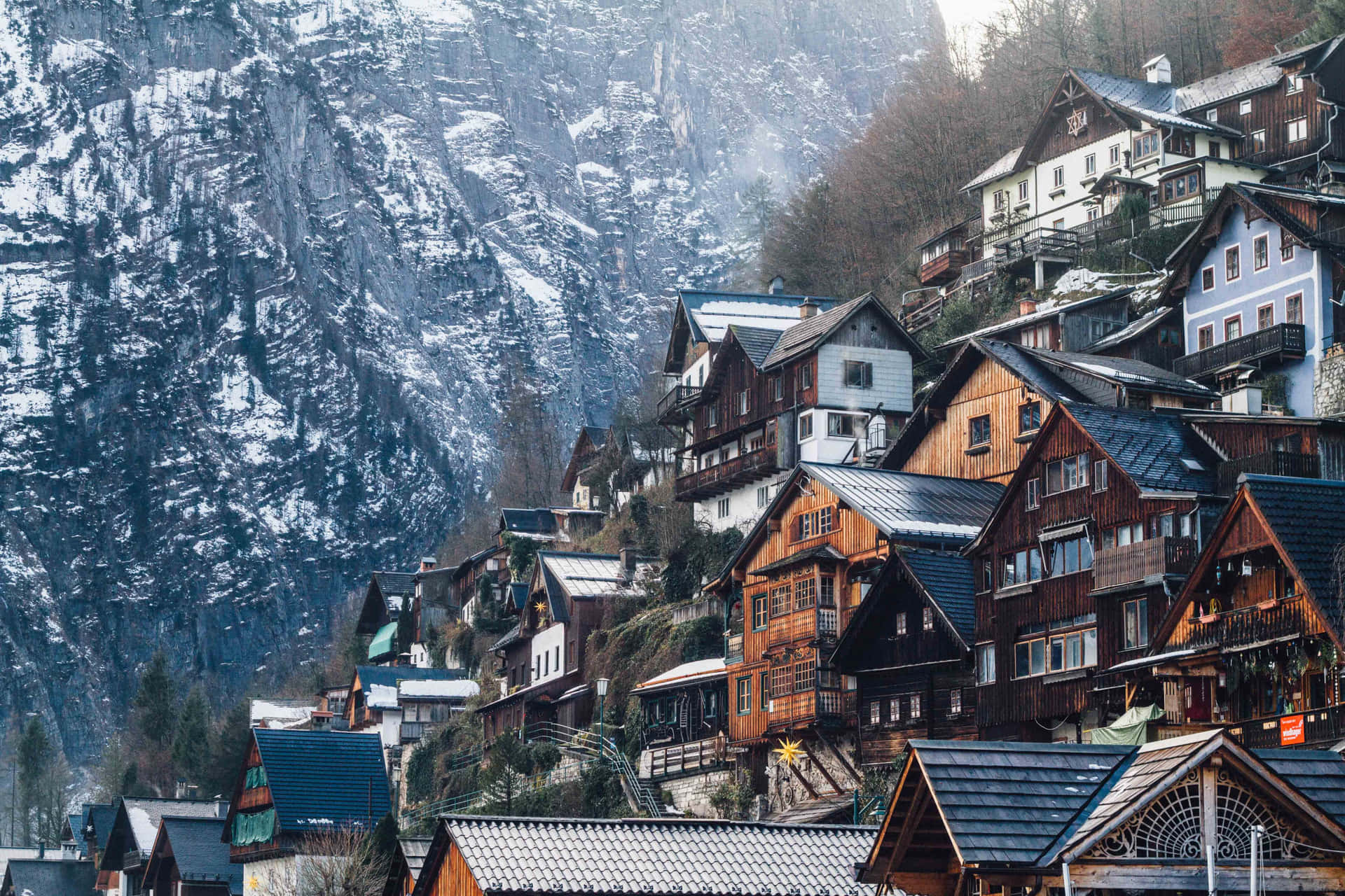 Trabajandoen Las Vacaciones De Invierno. Fondo de pantalla