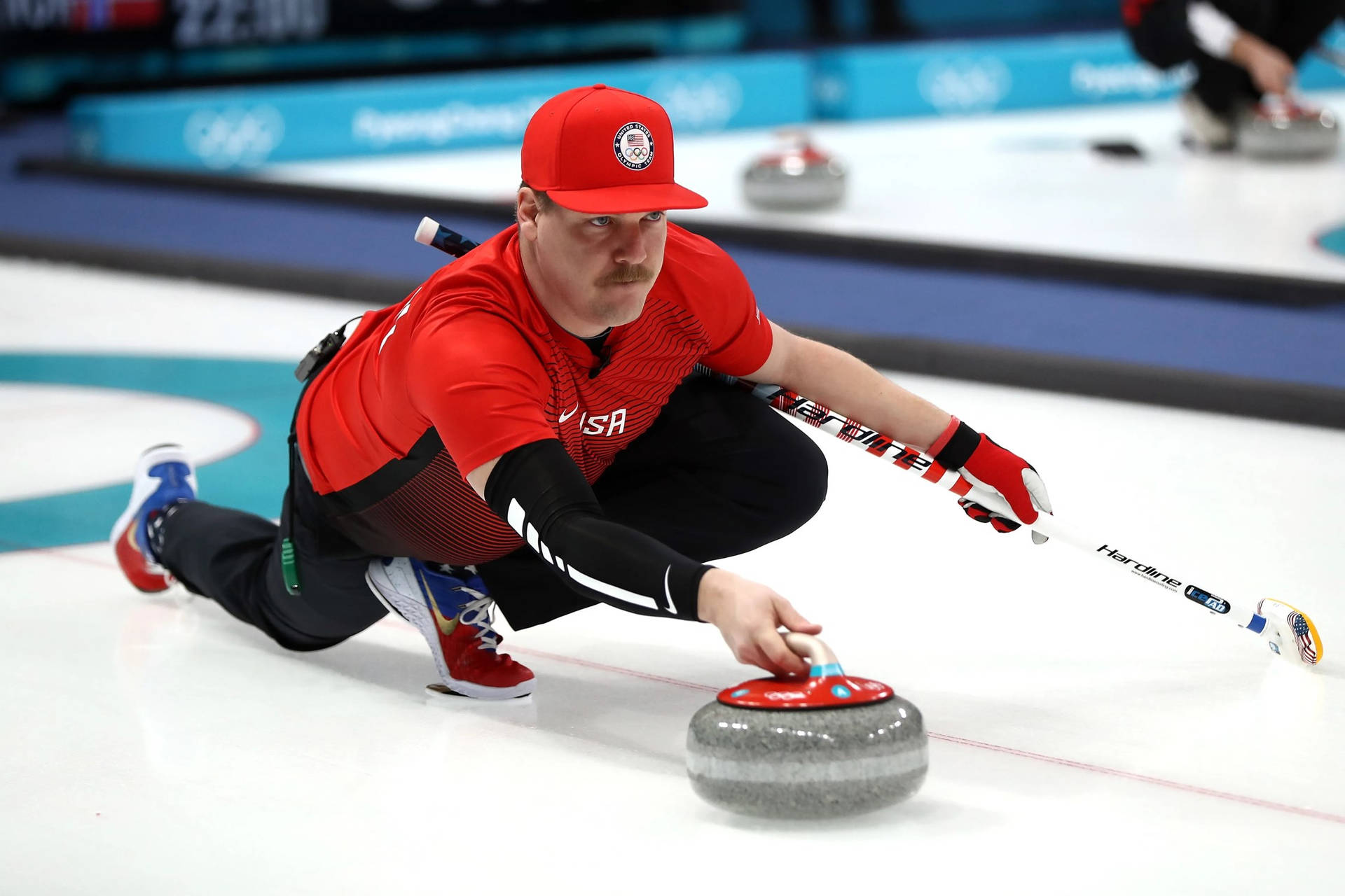 Deportesolímpicos De Invierno: Curling - Matt Hamilton Fondo de pantalla