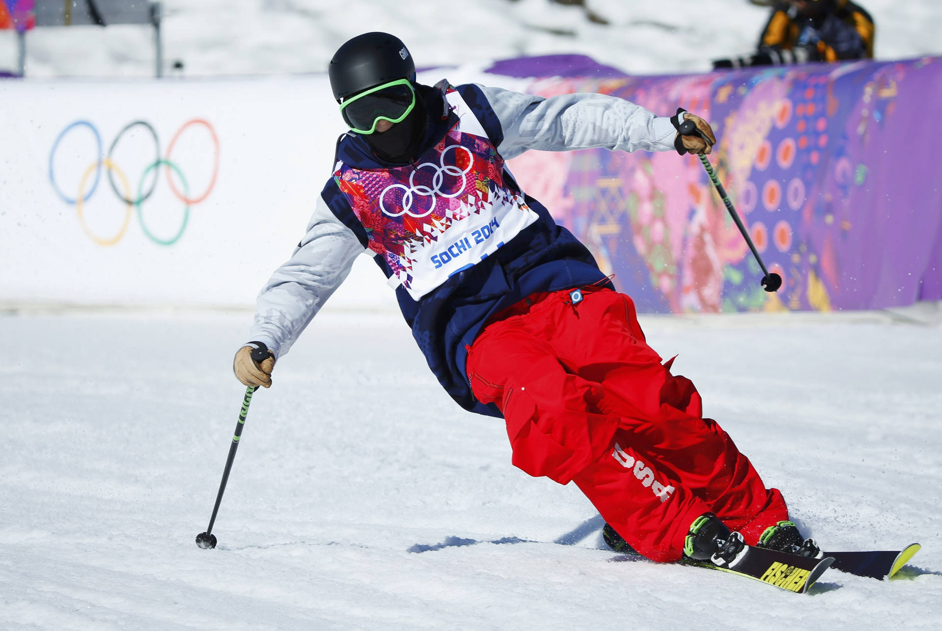 Winter Olympics Usa Ski Player Wallpaper