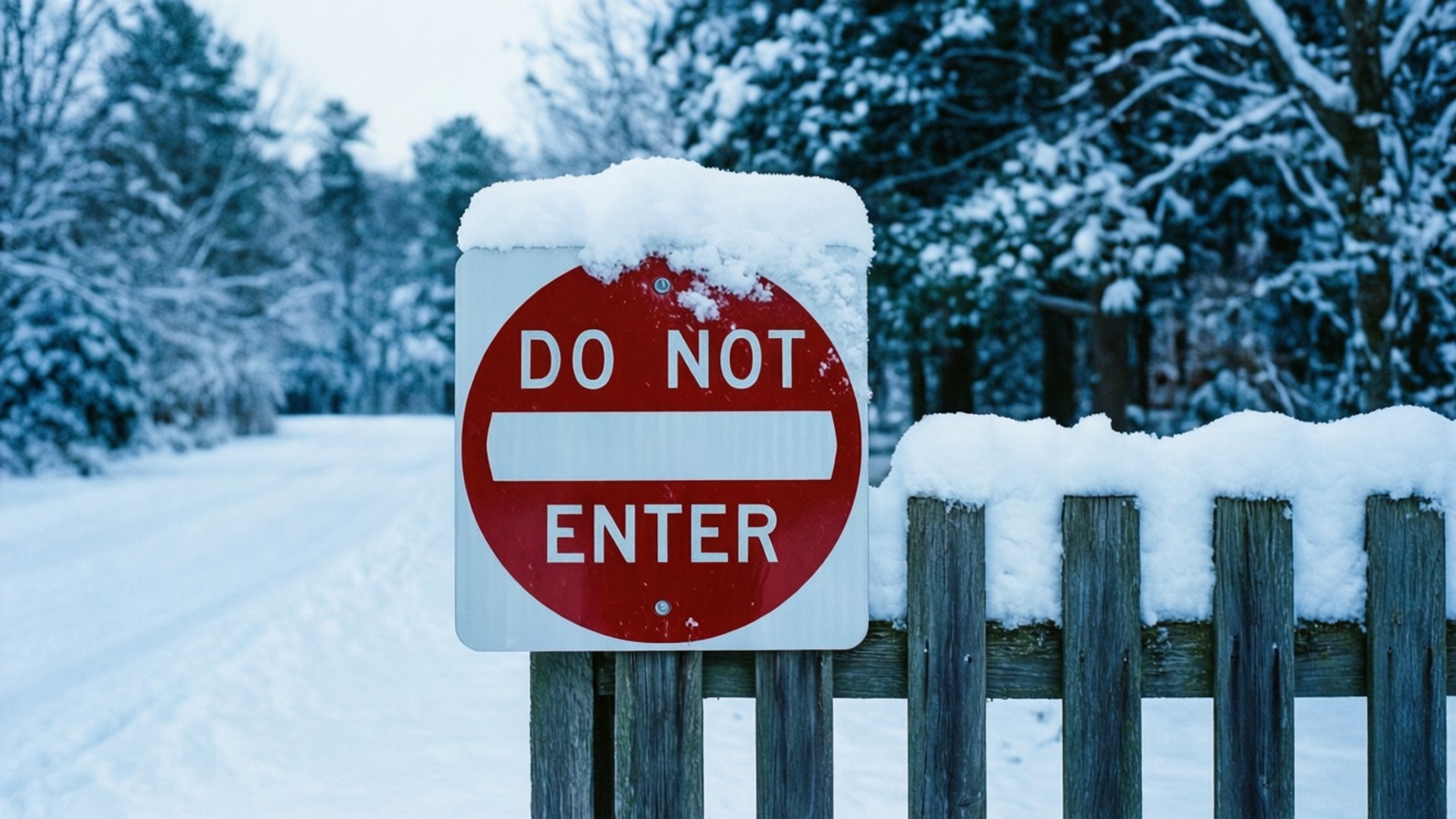 Restriction Hivernale Fonds d'écran