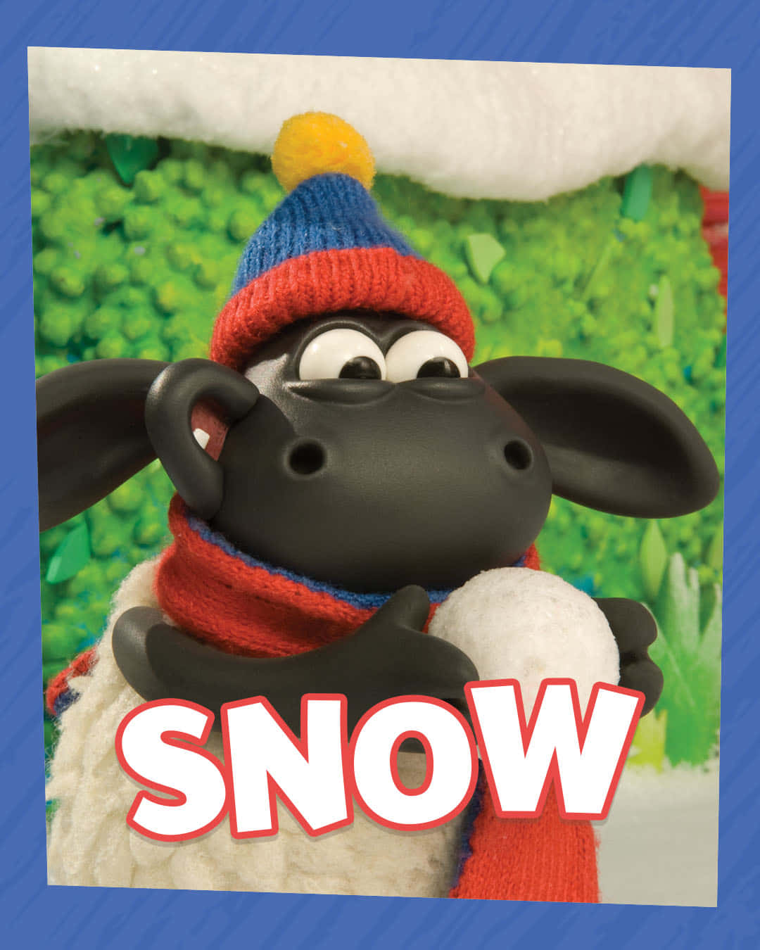 Winter_ Sheep_ Fun Wallpaper