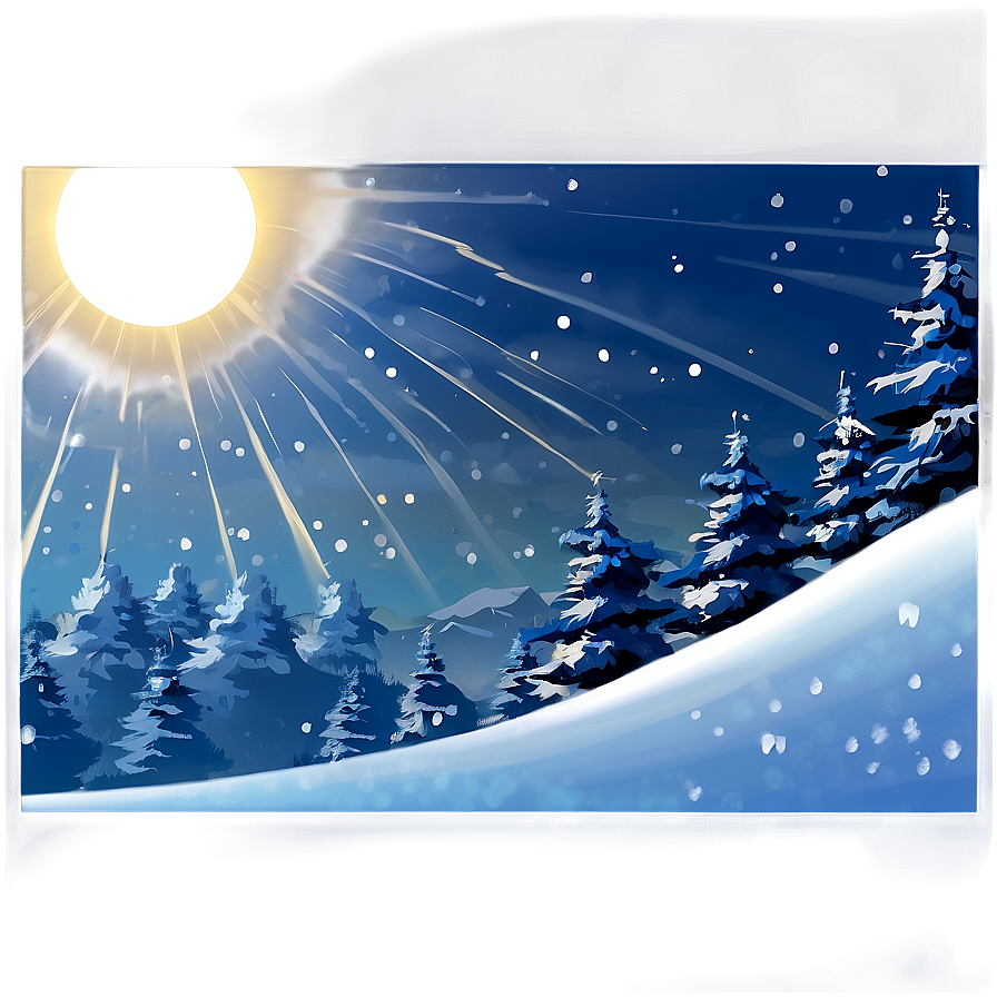 Winter Sky Png 45 PNG