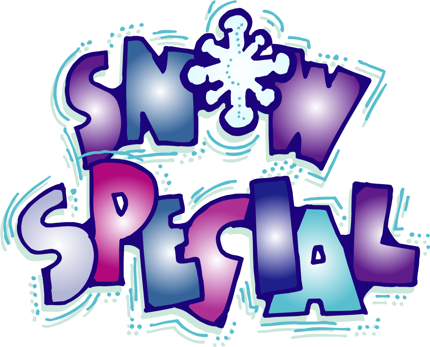 Winter Snow Special Graphic PNG