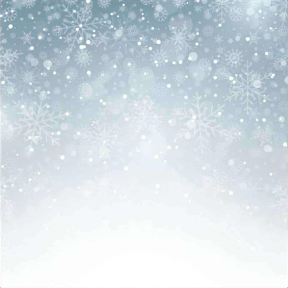 Winter Snowflake Backdrop PNG