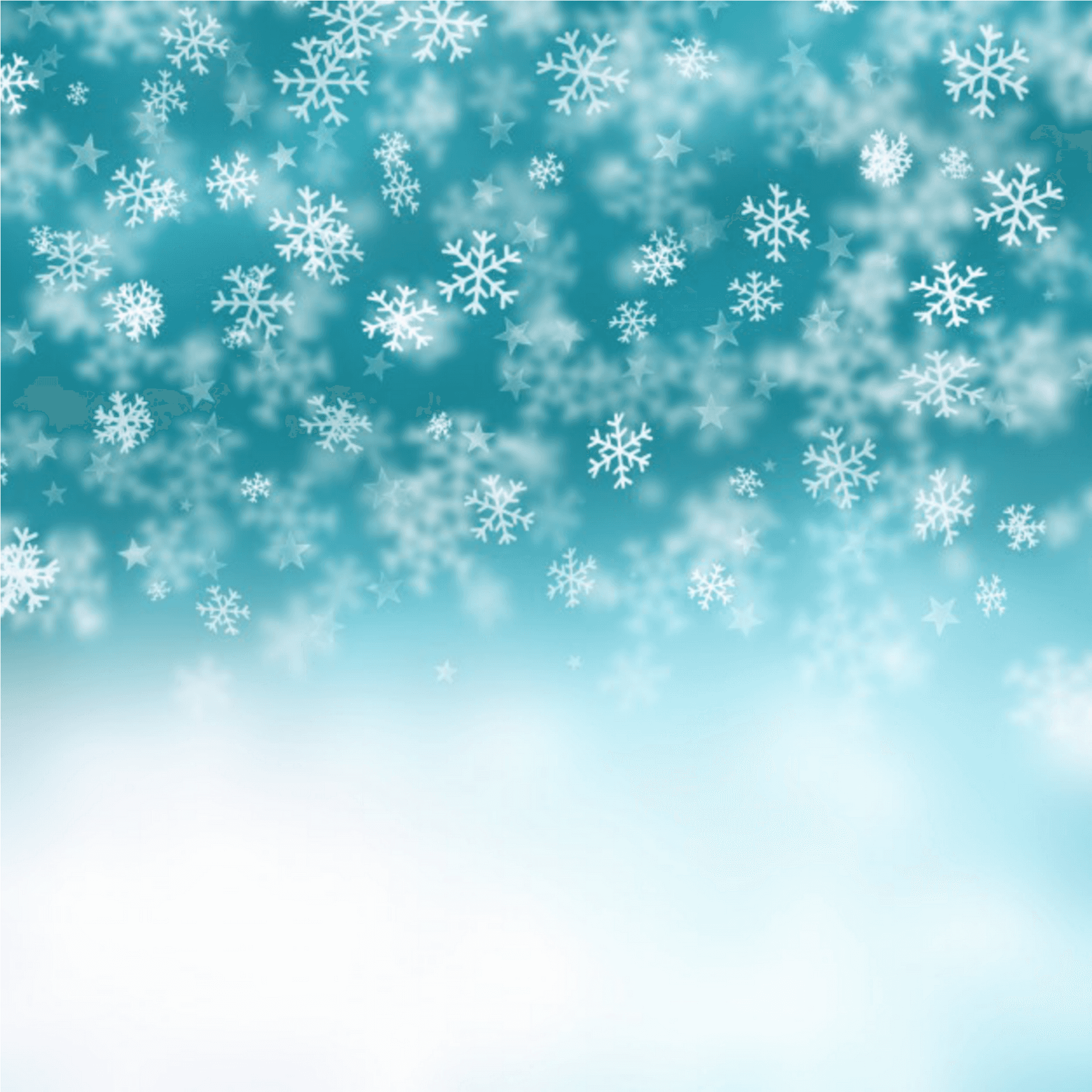 Winter Snowflake Backdrop PNG