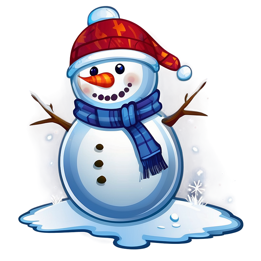 Download Winter Snowman Sticker Png 17 | Wallpapers.com