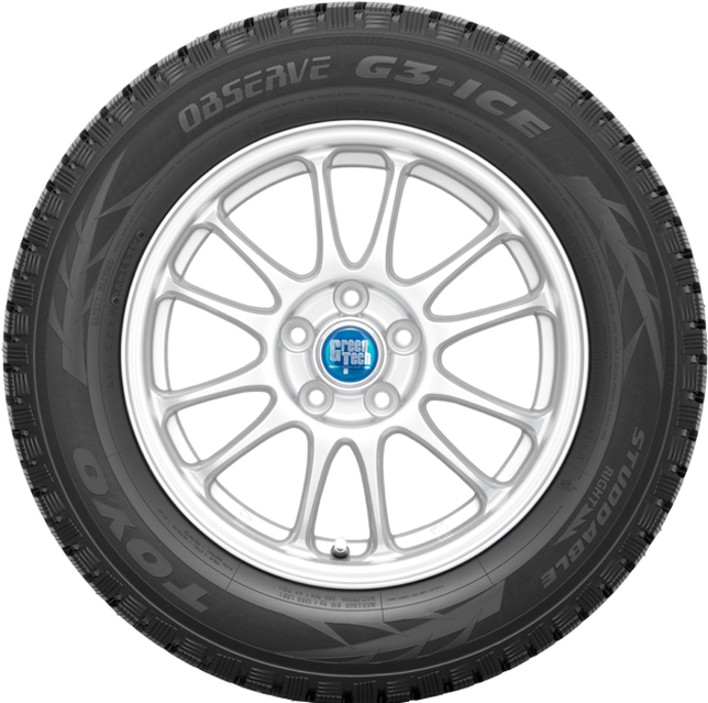 Winter Tireand Alloy Wheel PNG
