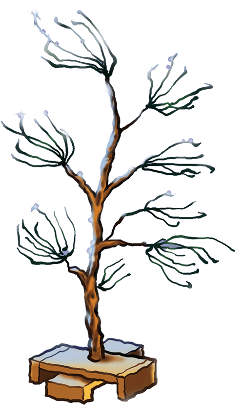 Winter Tree Illustration PNG