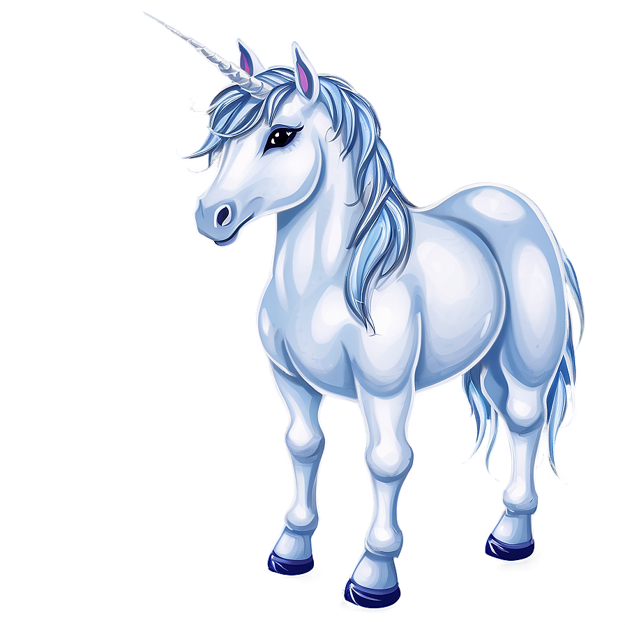 Winter Unicorn Png 05032024 PNG