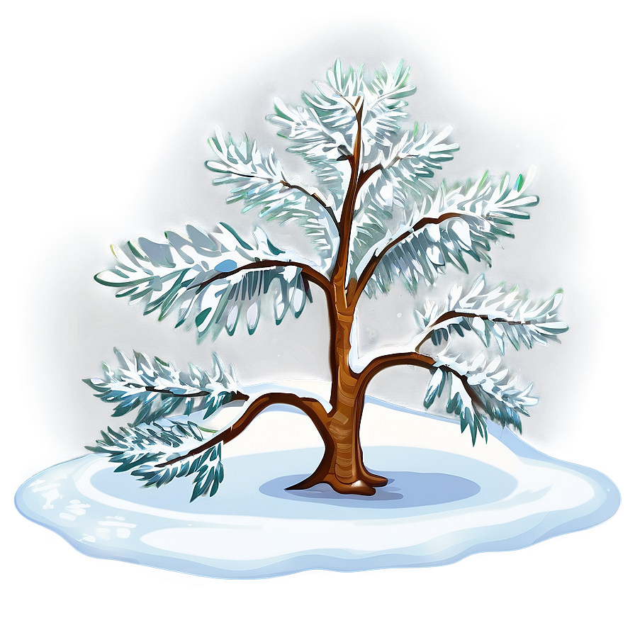 Winter White Tree Image Png 92 PNG