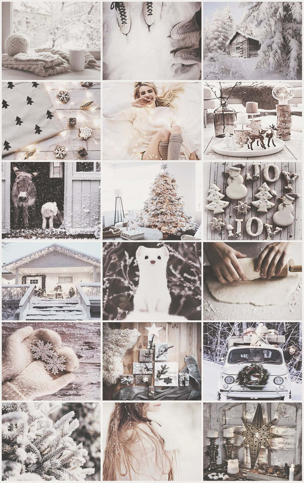 Winter Wonderland Collage.jpg Wallpaper