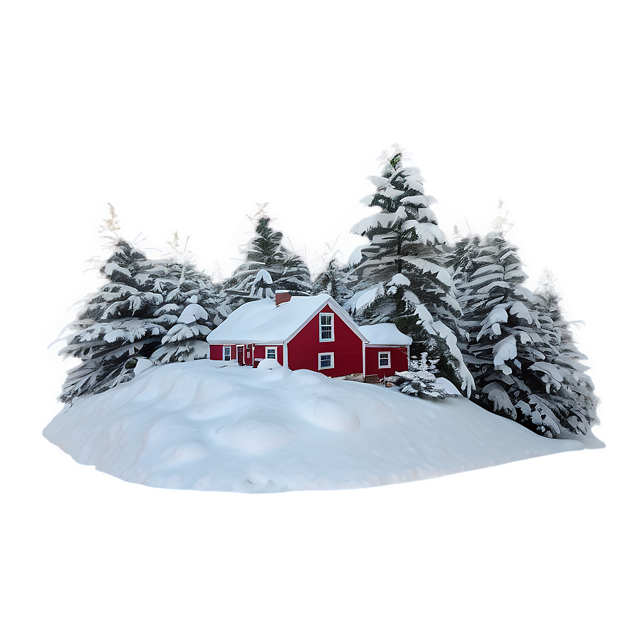 Winter Wonderland Maine Png Lvf PNG