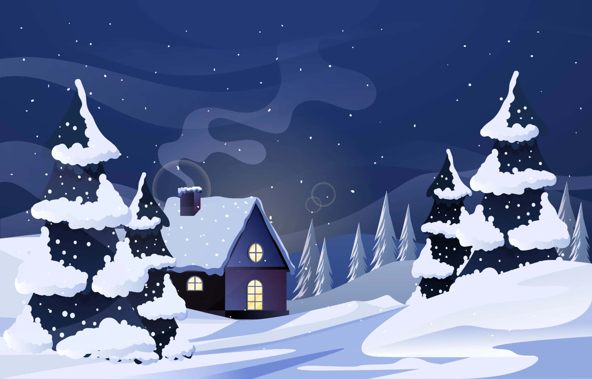 Winter Wonderland Christmas Village Picture