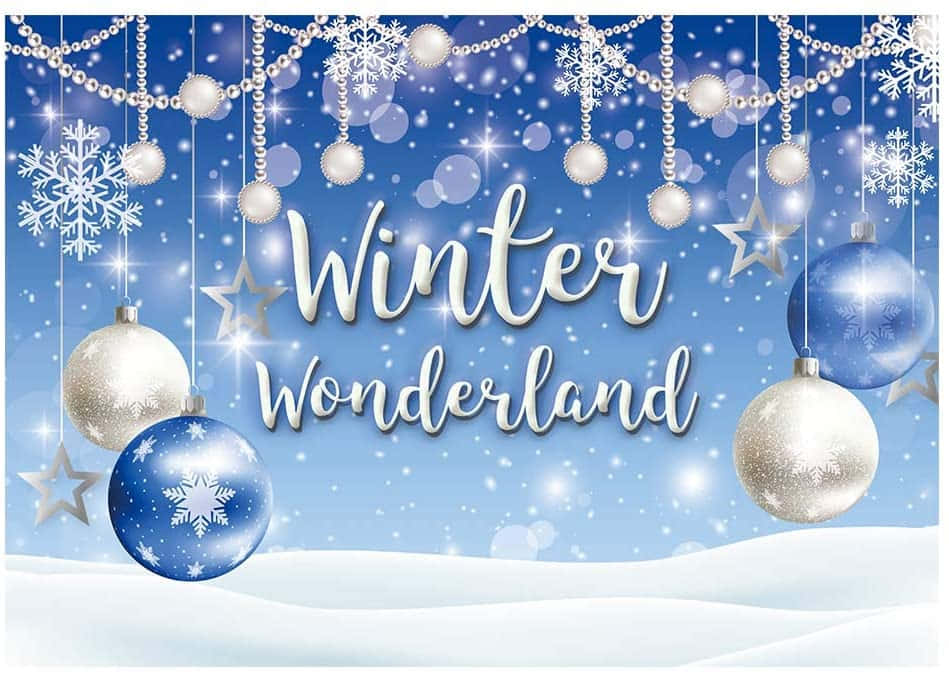 Christmas Balls Winter Wonderland Picture