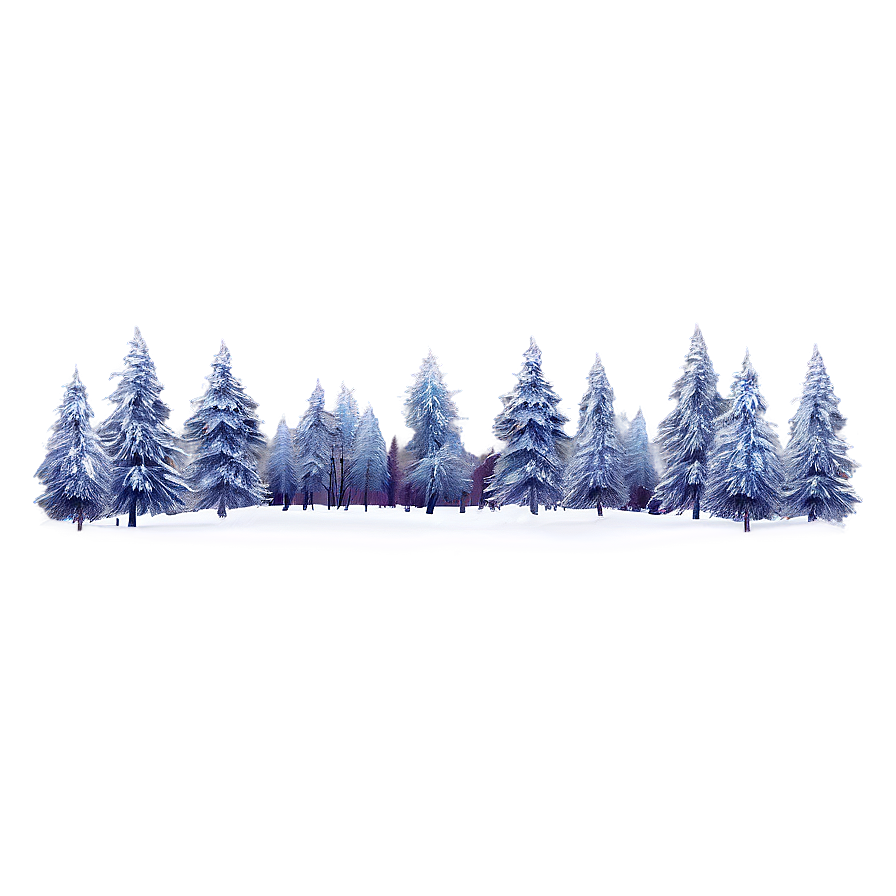 Winter Wonderland Scene Png Cil PNG