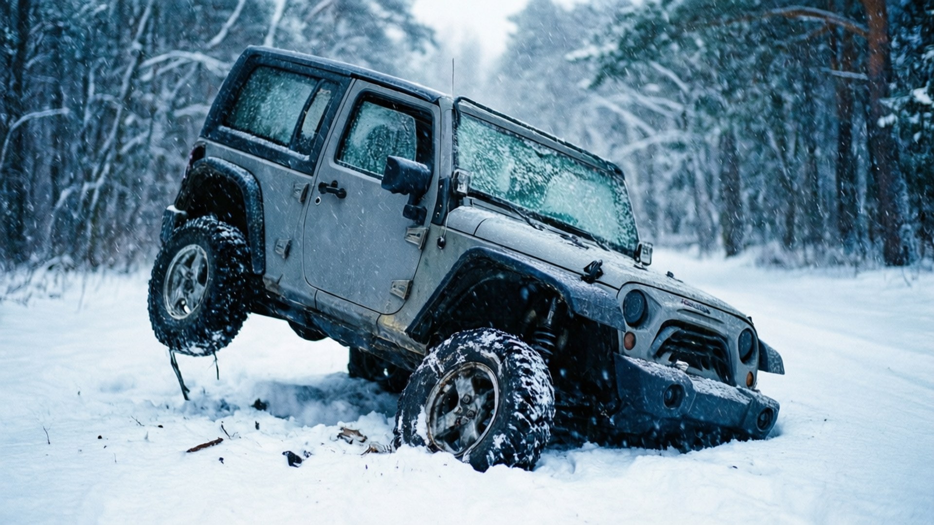 Winterwrack Wallpaper