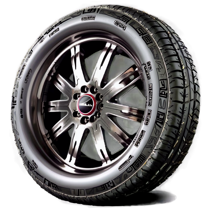 Wire Spoke Car Wheel Png 63 PNG