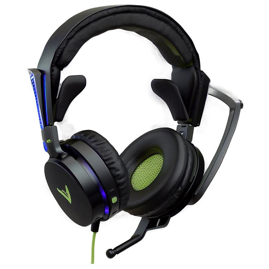 Wired Gamer Headphones Png 44 PNG