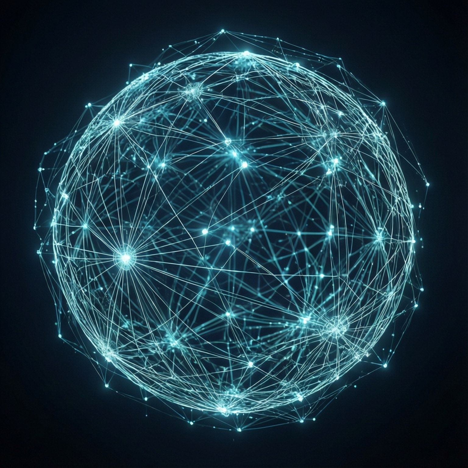 Wireframe Sphere 3D Sfondi