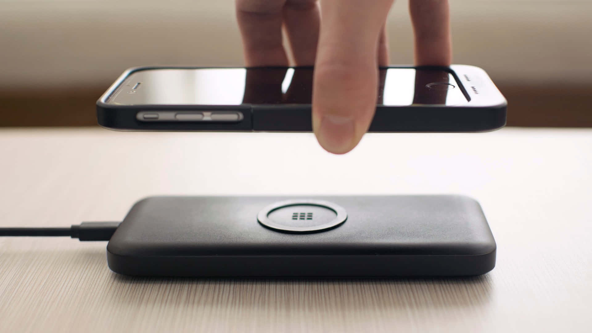 Experience effortless energy with wireless charging Wallpaper
