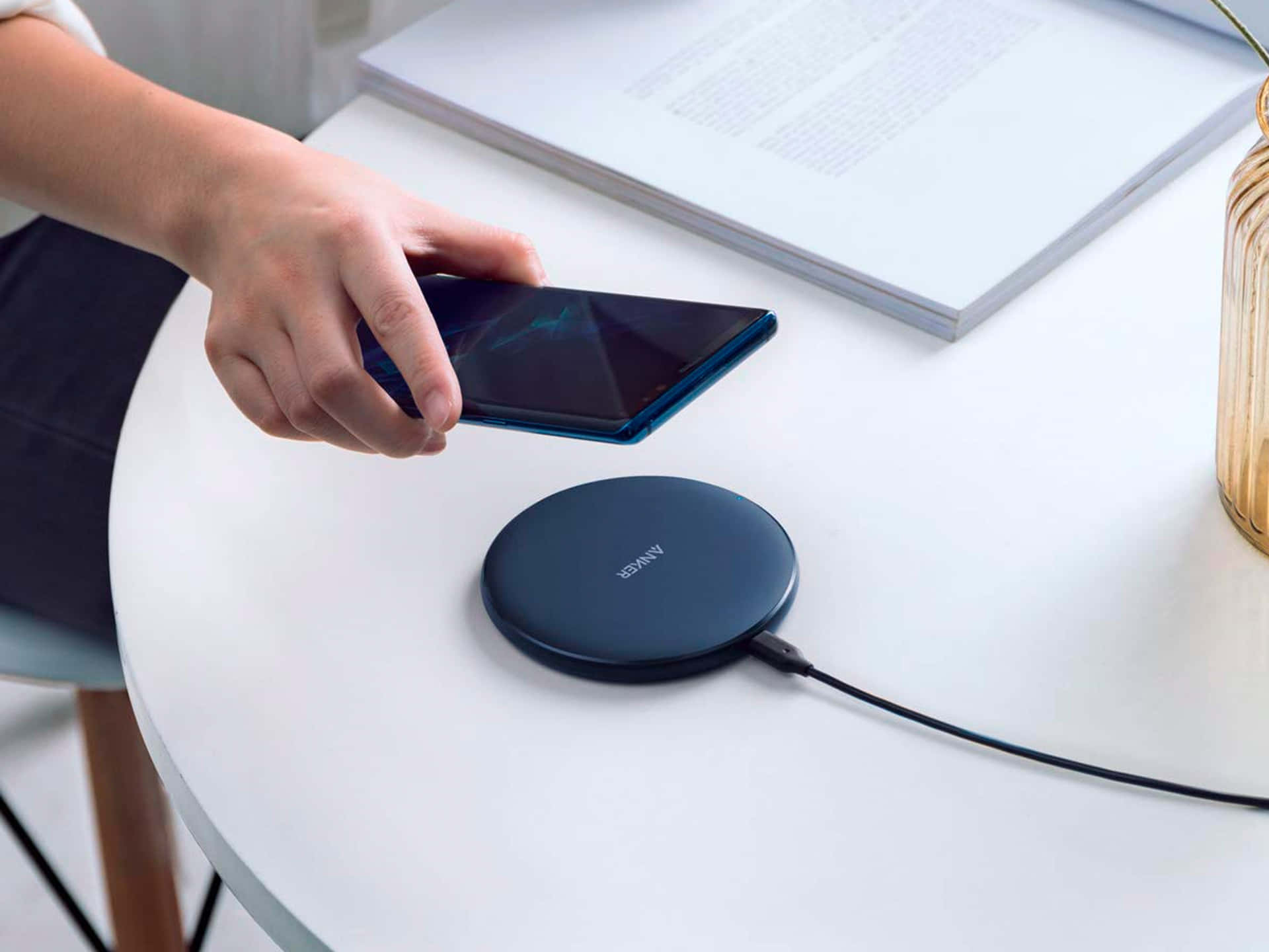 Wireless Charging: The Future Of Charging Devices" Wallpaper