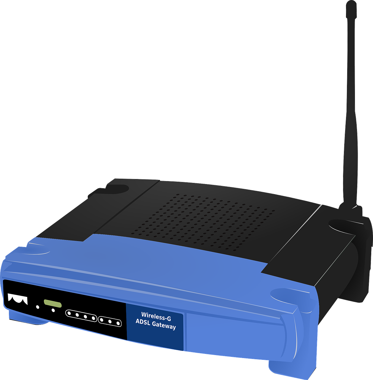 Wireless G A D S L Gateway Router PNG