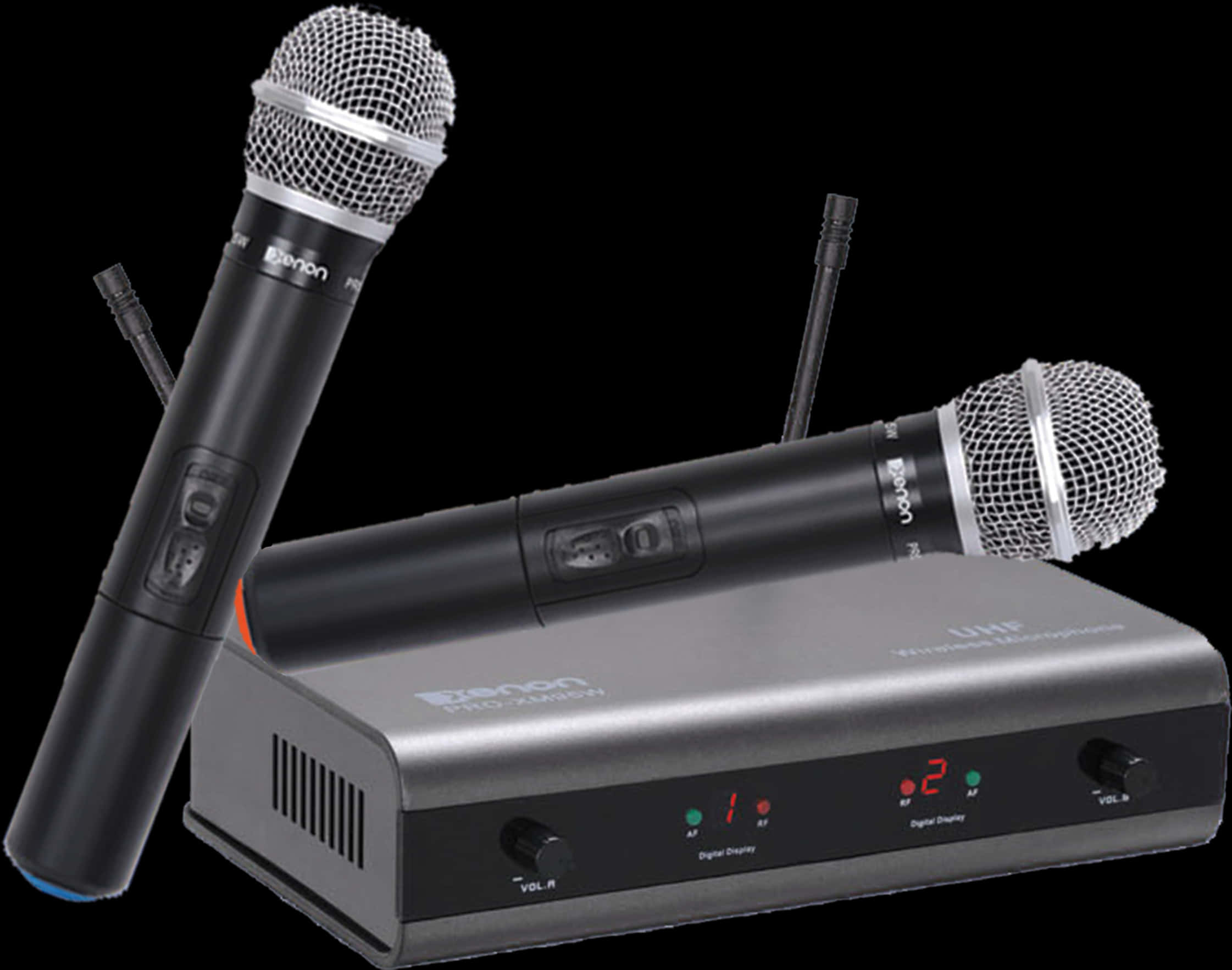 Wireless Microphone System PNG